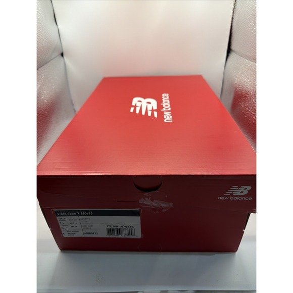 New Balance Men's Running Shoe. 880V15 Grey/Grey. Size 11D. M880F15 - Picture 11 of 15